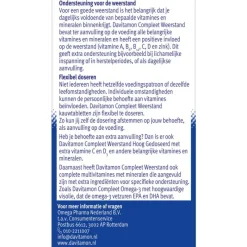 Hot Davitamon Compleet Weerstand Vitamine C&D Bosvruchten 60 kauwtabl