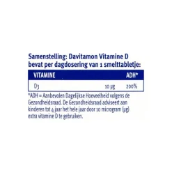 Best Davitamon Kind Vitamine D Smelttabletten Citroen