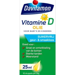 New Davitamon Vitamine D Olie 25 ML