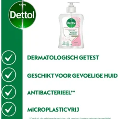 Online Dettol Hypoallergenic Sensitive Handzeep - 250 ML