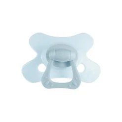 Online Difrax Fopspeen Natural 12 Maanden Lichtblauw BPA-vrij