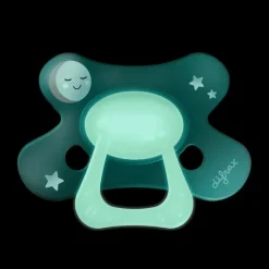 New Difrax Fopspeen Natural 18+ Maanden Glow in the Dark BPA-vrij