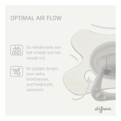 Hot Difrax Fopspeen Naturel Green Jade 18 Maanden