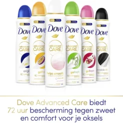 New Dove Advanced Care Calming Blossom Anti-Transpirant Deodorant Spray 150 ML