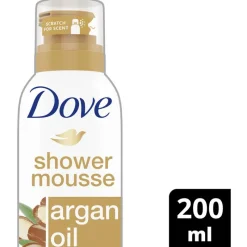 Outlet Dove Argan Oil Shower Mousse 200 ml