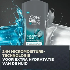 Outlet Dove Men + Care Showergel Eucalyptus + Mint 400 ML