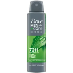 Discount Dove Men+Care Advanced Extra Fresh Anti-transpirant Deodorant Spray 150 ML