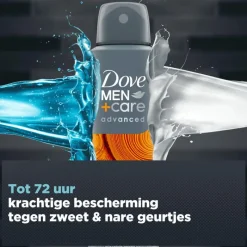 Hot Dove Men+Care Advanced Sandalwood + Vanille Deodorant Spray 150 ML