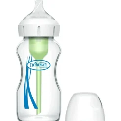 Discount Dr. Brown's Dr. Brown’s Anti-Colic Brede Halsfles Glas 270 ML