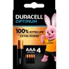 Clearance Duracell Batterijen Alka Optimum AAA x4