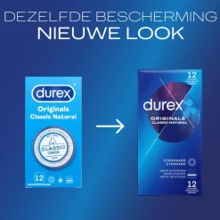Sale Durex Condooms Originals Classic Natural 12 stuks