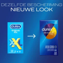 Durex XXL Condooms 12 Stuks
