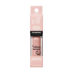 Online e.l.f. Glow Reviver Plumping Lip Oil Light Soft Pink Shimmer Candy coded
