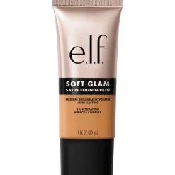Hot e.l.f. Soft Glam Satin Foundation 40 Tan Warm