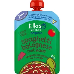 Outlet Ella's Kitchen Bio Spaghetti bolognese + kaas 130g 7+