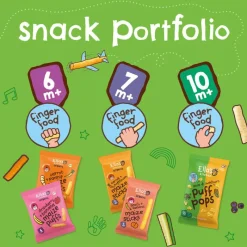 Online Ella's Kitchen Maize Sticks Wortel Maïs Snack Bio 7+ Maanden