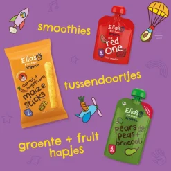 Online Ella's Kitchen Zoete Aardappel Pompoen Bes Bio Knijpfruit 4+ Maanden 120 GR
