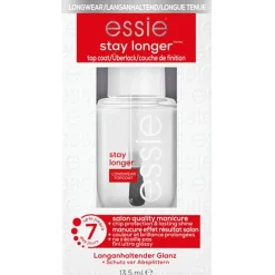Sale Essie Care Top Coat Stay Longer Transparant