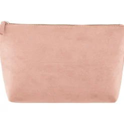 Hot Etos Cosmetic Bag Suede Pink