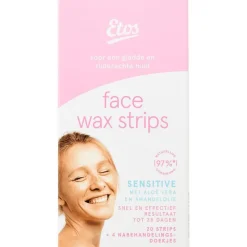 Outlet Etos Face Wax Strips 20 stuks