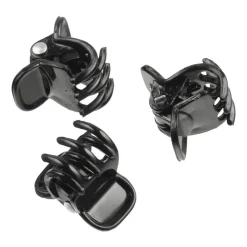 Etos Haarklem Mini Zwart 9St