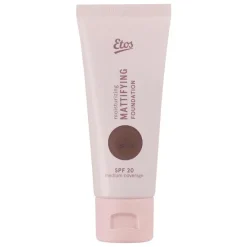 New Etos Moisturizing Mattifying Foundation SPF 20 12 Espresso