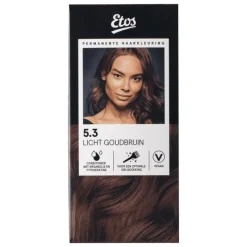 New Etos Permanente Haarkleuring 5.3 licht goudbruin