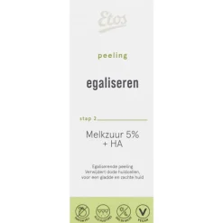 Clearance Etos Personalized Skincare Melkzuur 5% + HA�Peeling Exfoliant 30 ML