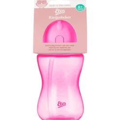 Best Etos Rietjesbeker Roze