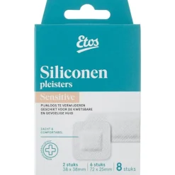 Best Etos Siliconen Pleisters Sensitive 8 Pleisters