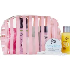 Hot Etos Toilettas Transparant Met Strepen