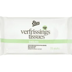 Online Etos Verfrissingtissues Intiem 20 stuks