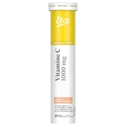 Outlet Etos vit C bruistabl abrikoos/sinasappel 20st