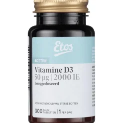 Clearance Etos Vitamine D3 50 ug Kauwtabletten Multifruit 300 stuks
