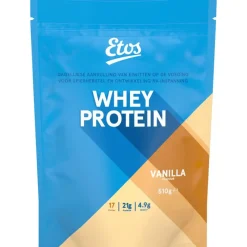 Outlet Etos Whey Protein Eiwitpoeder Vanille 510 GR