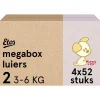 Online Etos Woezel & Pip Luiers Mini Maat 2 3-6 kg Megabox 4x52 stuks