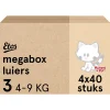 Outlet Etos Woezel & Pip Luiers Midi Maat 3 4-9 kg Megabox 4x40 stuks