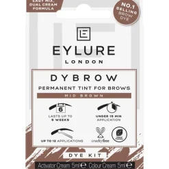 Best Eylure Dybrow Dye Kit Mid Brown