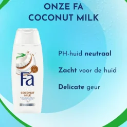 Outlet FA Coconut Milk Douchecrème 250 ML