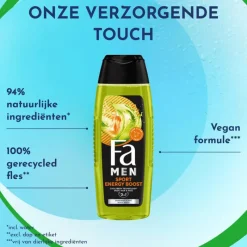 Clearance FA Men Xtreme Sport Energy Boost 3-in-1 Douchegel 250 ML