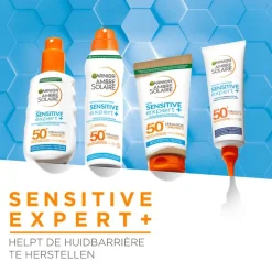 Hot Garnier Ambre Solaire Sensitive Expert Hypoallergene Zonnebrand Mist SPF50 150 ML