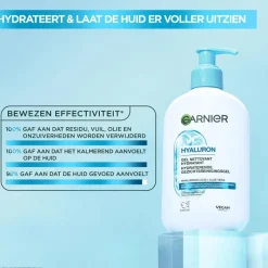 Sale Garnier Hyaluron+ Hydraterende Gezichtsreinigingsgel 250 ml
