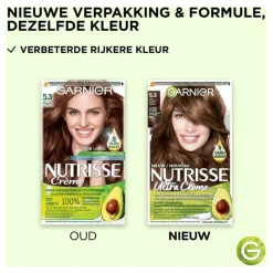 Online Garnier Nutrisse Crème Permanente Haarverf 5.3 Licht Goudbruin