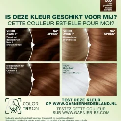 Online Garnier Nutrisse Crème Permanente Haarverf 5.3 Licht Goudbruin
