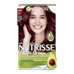 Hot Garnier Nutrisse Crème Permanente Haarverf 4.6 Diep Rood Middenbruin