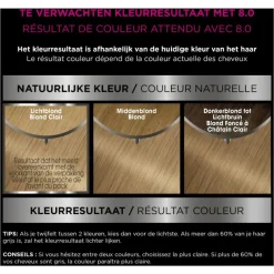 Garnier Olia Permanente Haarverf 8.0 Licht Blond
