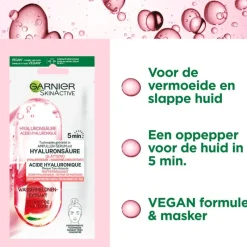 Online Garnier SkinActive Ampul Sheet Masker Met Watermeloen & Hyaluronzuur
