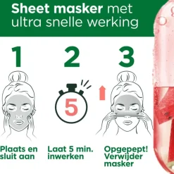 Online Garnier SkinActive Ampul Sheet Masker Met Watermeloen & Hyaluronzuur