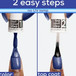 Clearance Essie gel by Nagellak Zwart 13,5ML 514 Like It Loud