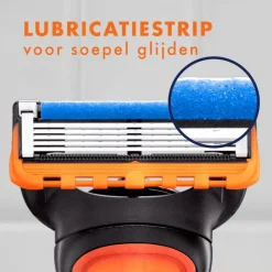 New Gillette Fusion5 Navulmesjes 4 Stuks